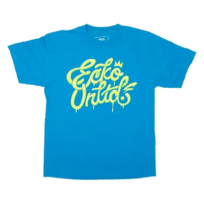 ECKO UNLTD Mens T-Shirt Blue M • £6.99