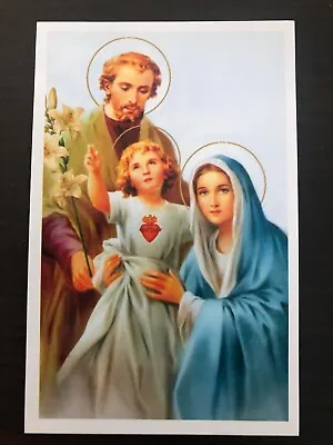 Holy Card Relic Of The Holy Family Jesus Mary And Joseph #JMJ0001 • $1