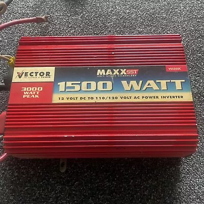 Vector VEC050C 1500 Watt AC Power Inverter Maxx SST Technology Non Working Parts • $129.92