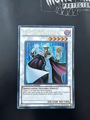 Yugioh T.g Hyper Librarian Ultra Rare Jump-en051 Limited Edition  • $16.04