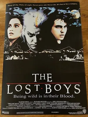 Large Movie Poster The Lost Boys 594mm X 841mm  A1 Size • £7.99