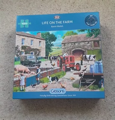 Gibson Life On The Farm Puzzle 1000 Pieces (G6304) • £1.24