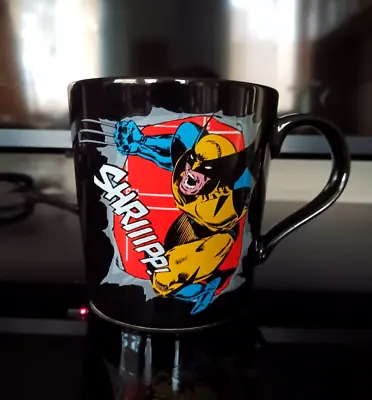 Wolverine Marvel Comics Coffee Mug 12 Oz Shriiipp! Black X Men Mutant • $16.98