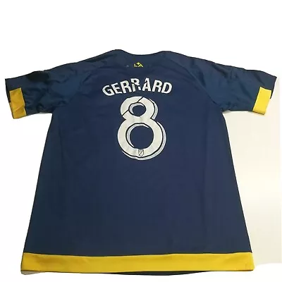 Adidas LA Galaxy 2015/16 Gerrard 8 Away Shirt Chest 44   Blue Good Cond.  AP5 • £15