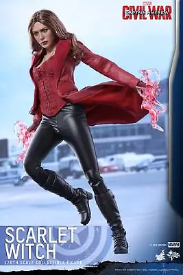 Hot Toys 1/6 Captain America: Civil War Mms370 Scarlet Witch Wanda Action Figure • $1282.99