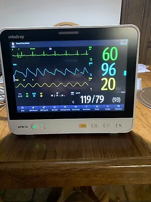 Mindray EPM 12 W/ Cables Nellcor SPO2 • $4100