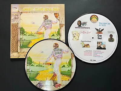 ELTON JOHN -Goodbye Yellow Brick Road- Rare Picture Disc Double LP /Vinyl Record • $62.22