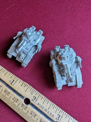 GW Warhammer 40K Epic Imperial Guard - Two Metal Baneblade Super Heavy Tanks • $50