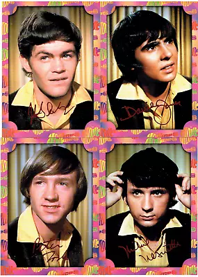 The Monkees Cornerstone Chase Red Fascimile Card Set F1-f4 • $14.99