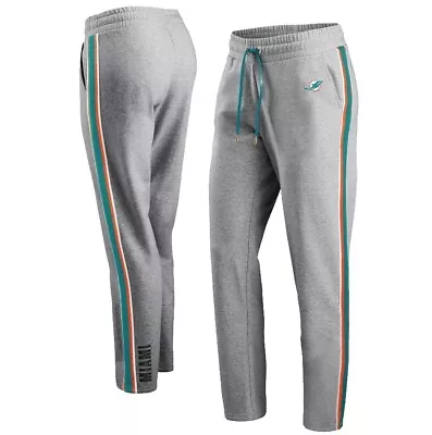 Women's Miami Dolphins Heathered Gray Sweatpants Size Large  • $33