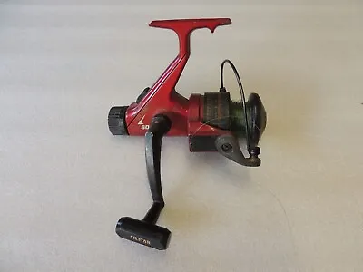 Vintage Silstar CX 60 B Fishing Reel Red Good Condition Selling AS IS See Photos • $20
