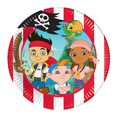Jake And The Never Land Pirates Party Plates (Pack Of 8) SG30055 • £7.69