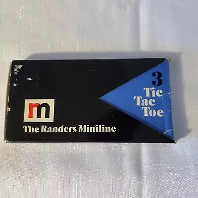 Vintage Randers Mobelfabrik Mini Wooden Tic Tac Toe Game Denmark • $35