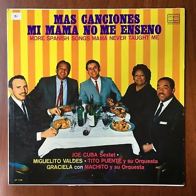 Mas Canciones Mi Mama No Me Enseño Vinyl LP Mambo Afro Cuban Jazz Salsa Tico • $15.98