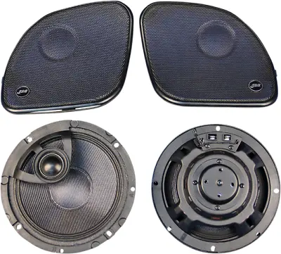 J&M ROKKER XRP 6.58 Fairing Speaker Kit Hi-Output Tweeter Harley Road Glide 1... • $233.95