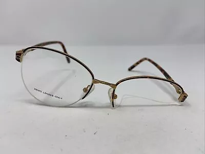 J.G Hook SONIA TOR 55-18-135 Tortoise/Gold Metal Half Rim Eyeglasses Frame FP60 • $38