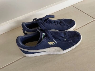 $20 • Buy Puma Suede Classic XXI Navy Shoes Sz40/7.5