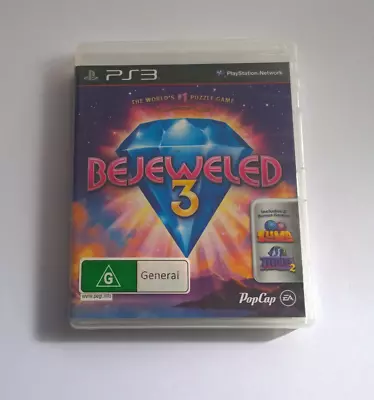 Sony Playstation 3 Ps3 Bejeweled 3 Free Postage      🇦🇺 🇦🇺 👊 • $27