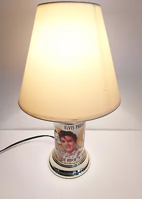 Elvis Presley Lamp Rare Find The King Tin Vintage • $59.99