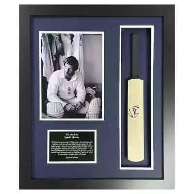 Ian Botham Signed Framed Mini Cricket Bat • £187.99