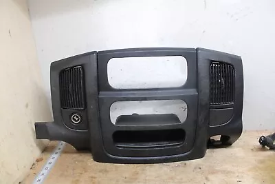 02-05 Ram 1500 - Center Dash Trim Bezel Radio Surround Panel Vents Slate Black • $49.99