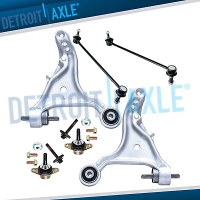 6pc Complete Front Lower Control Arm & Ball Joint Set For 1999-2006 Volvo S80 • $145.78