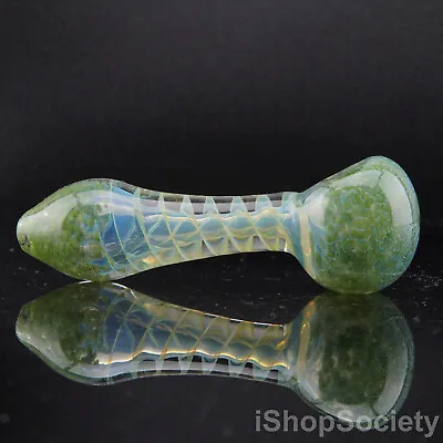 4.5  Tornado Vortex Tobacco Smoking Pipe Thick Collectible Glass Pipes - P731C • $13.99