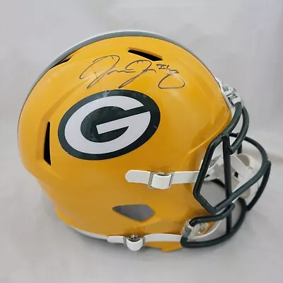 Josh Jacobs Signed Green Bay Packers F/s Speed Replica Helmet Beckett Qr • $399.99