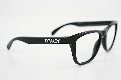 24-306 Oakley Frogskins Polished Black Sunglasses Frames 55-17-133 • $58