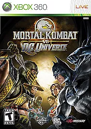 Mortal Kombat Vs. DC Universe (Xbox 360) • $12.02