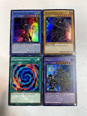 Yugioh Master Of Chaos Dark Magician Polymerization S052 • $9.99