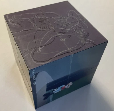 £25 • Buy MacKenzie Thorpe Artwork Desk Accessory Cowboy Art Cube