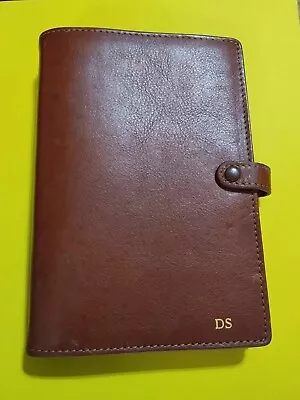 Vintage (1991) Filofax Brown Calf Leather Personal Size Address Book  • $65