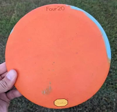 Orange And Blue Four20 X-Link Medium 173g Used Vibram Disc Golf Rare • $120