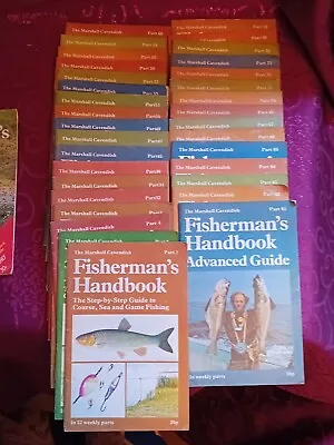 The Marshall Cavendish Fishermans Handbook Fishing 33 Issues - 1970s • £9.99