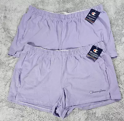 Lot 2 Champion Women's Authentic Athletic Wear Shorts Size 2XL 100% Cotton • $16.70