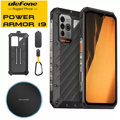 4G LTE Ulefone Armor 19 Rugged Phone Waterproof Global Mobile Wireless Charging • $622.11