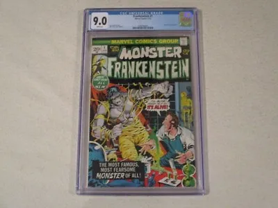 Monster Of Frankenstein 1 Cgc 9.0 White Pages • $225