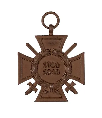 £22 • Buy WW1 German Hindenburg Cross Medal With Swords