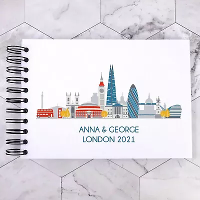 Personalised LONDON A3/A4/A5/Square Travel Scrapbook Memory Photo Album • £9.99