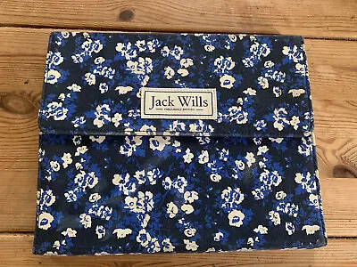 Used JACK WILLS IPAD CASE BLUE FLORA • £7.99