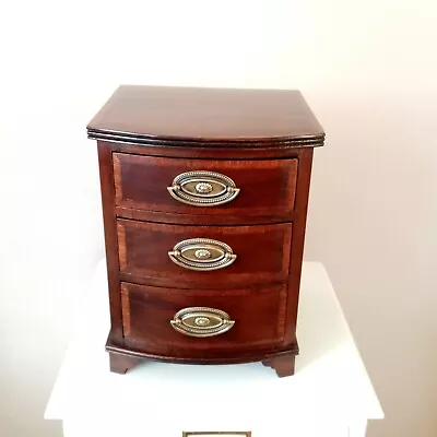  Antique Miniature Chest Of Drawers.Collectors Chest Mahogany. Georgian • £149