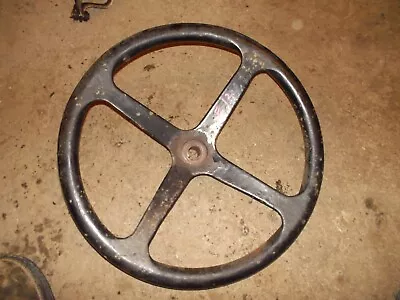 McCormick Farmall F12 F14 IH Tractor NICE ORIGINAL Steel Steering Wheel • $159.85