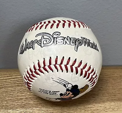 Disney Mickey Mouse Baseball Ball Walt Disney Baseball Ball Rare Genuine Ball • £17.99