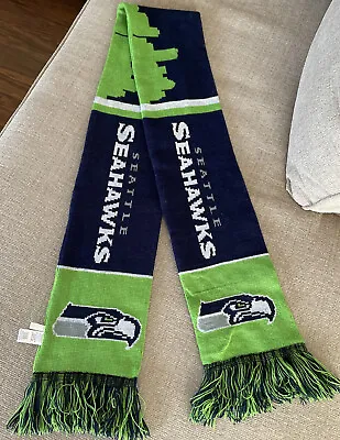 $10.99 • Buy Seattle Seahawks Winter Scarf Forever Collectibles ~ NWOT