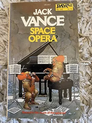 £4.95 • Buy JACK VANCE - SPACE OPERA Vintage Sci-Fi Paperback Daw Yellow Spine 336 