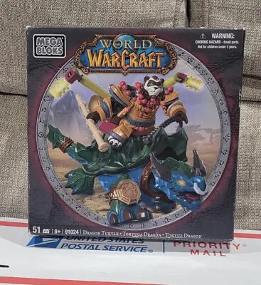 Mega Bloks World Of Warcraft Dragon Turtle 91024 New Sealed Box • $34.85