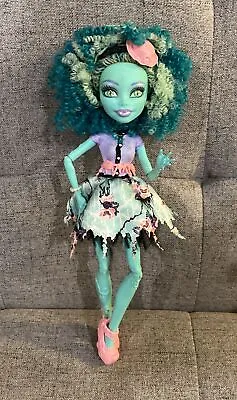 Monster High Doll Honey Swamp Doll - Frights Camera Action Hauntlywood • $49.99