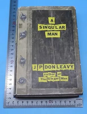 A Singular Man J. P. Donleavy Hardback UK 1St 1964  The Bodley Head First Print • £21