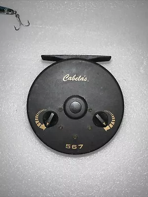 Cabela's #567 Fly Fishing Reel 567 Dual Adjustments • $21.50